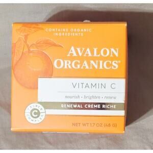 Avalon Organics Vitamin C Renewal Crème Riche.